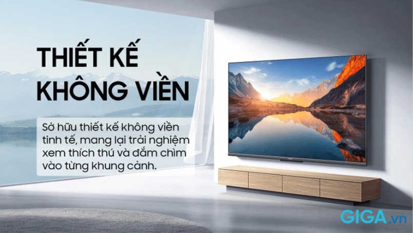 Thiết kế hoàn hảo, không viền tràn màn hình