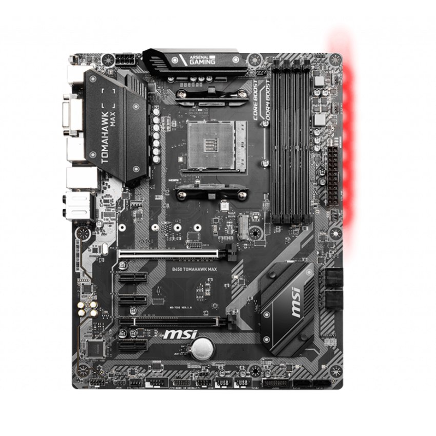 Mainboard MSI B450 TOMAHAWK MAX - Socket AM4, Hỗ trợ DDR4