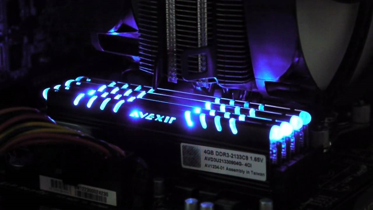 AVEXIR 1COB 8GB DDR4 RAM Desktop 2400Mhz