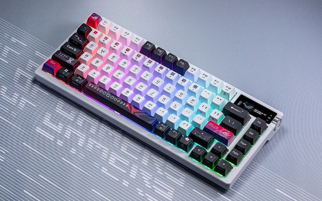 Bàn phím ASUS M704 ROG AZOTH X NX Snow V2 Swit ch - hình 3