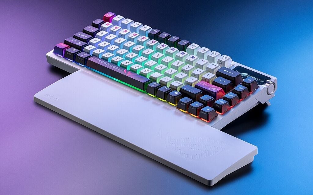 Bàn phím ASUS M704 ROG AZOTH X NX Snow V2 Swit ch - hình 4
