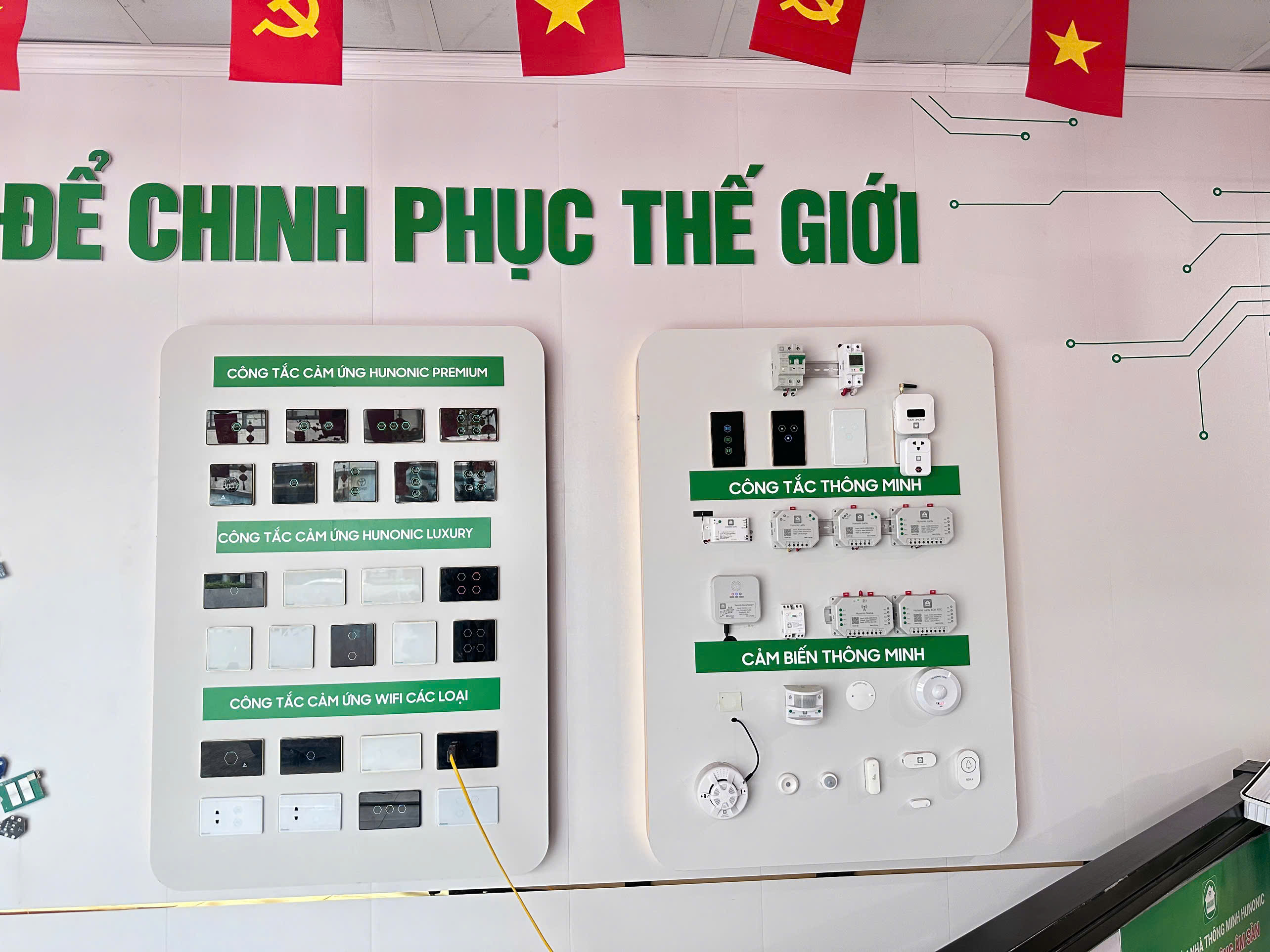 Công tắc thông minh Hunonic chính hãng