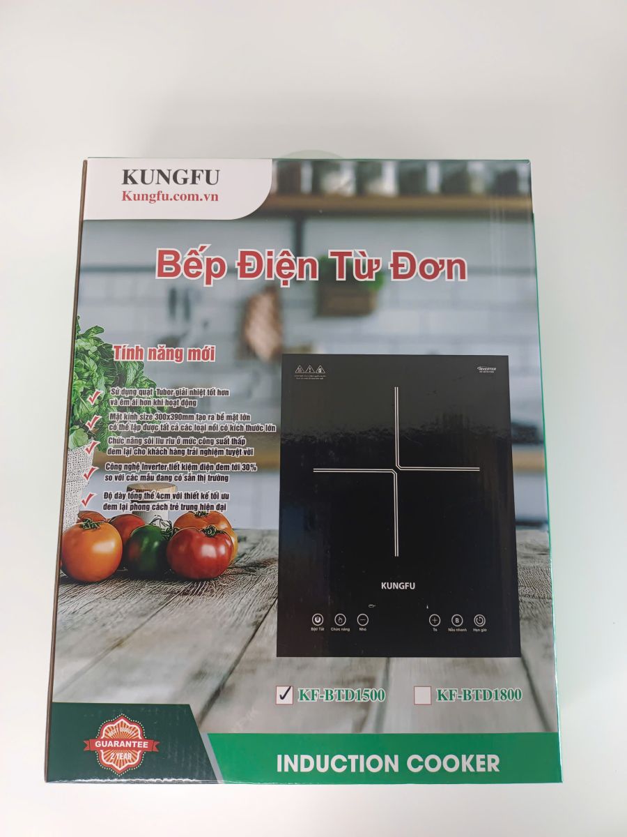 BẾP TỪ ĐƠN KUNGFU KF-BTD1500