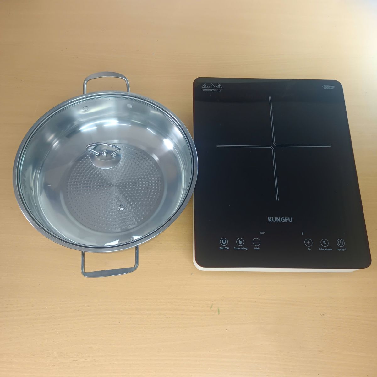 BẾP TỪ ĐƠN KUNGFU KF-BTD1500 - hình 2