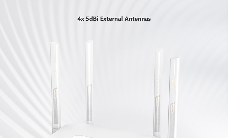 Thông số kỹ thuật thiết bị phát sóng Wi-Fi 1200Mbps IMOU HR12F