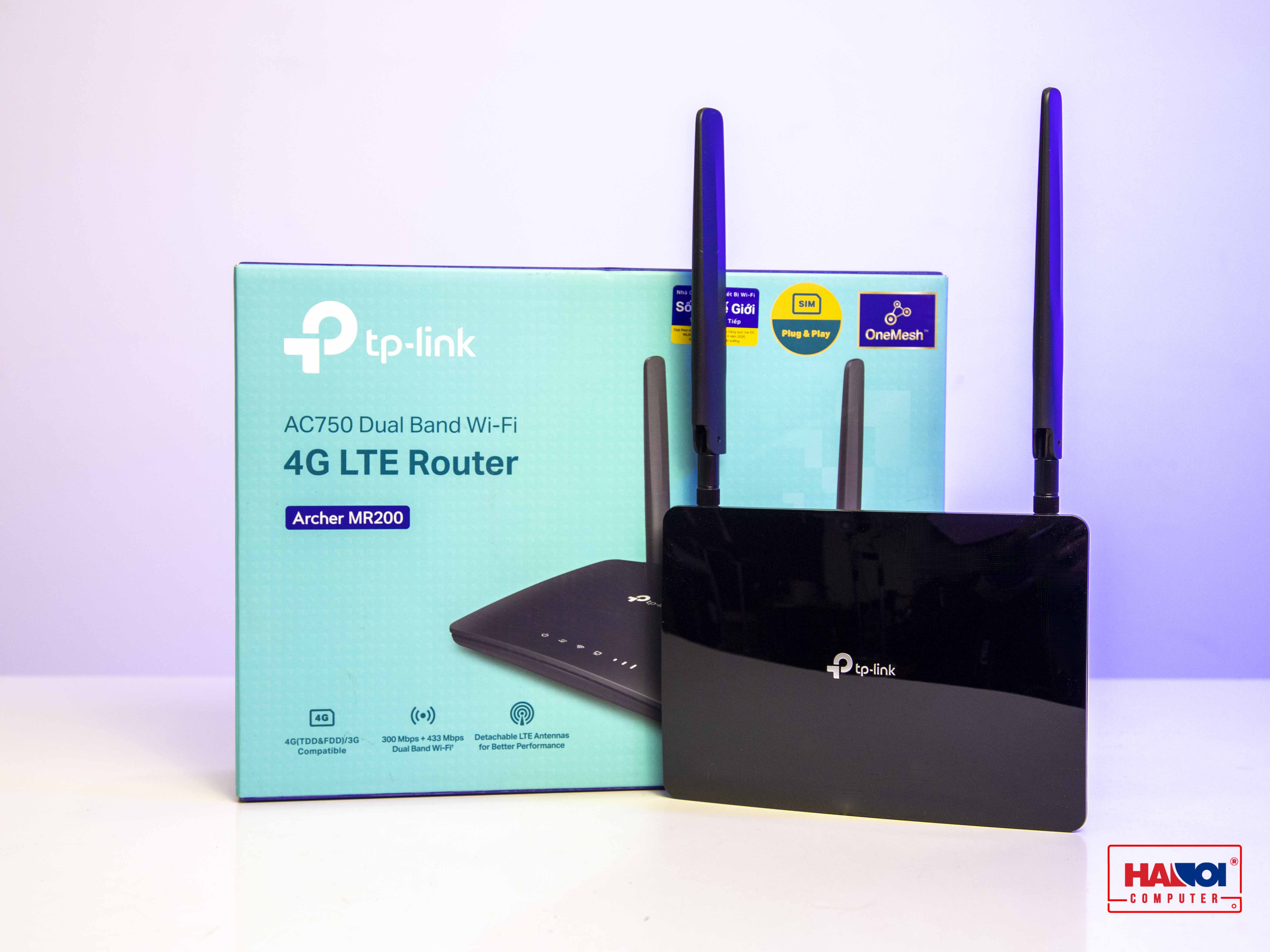 Bộ phát wifi 4G TP-Link MR200 Wireless AC750 - hình 3
