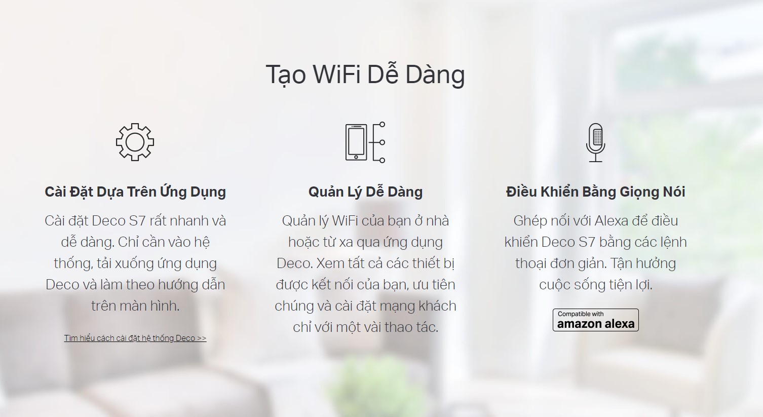 Bộ phát wifi Mesh Tp-Link Deco S7 1 Pack Wireless AC1900 - hình 5