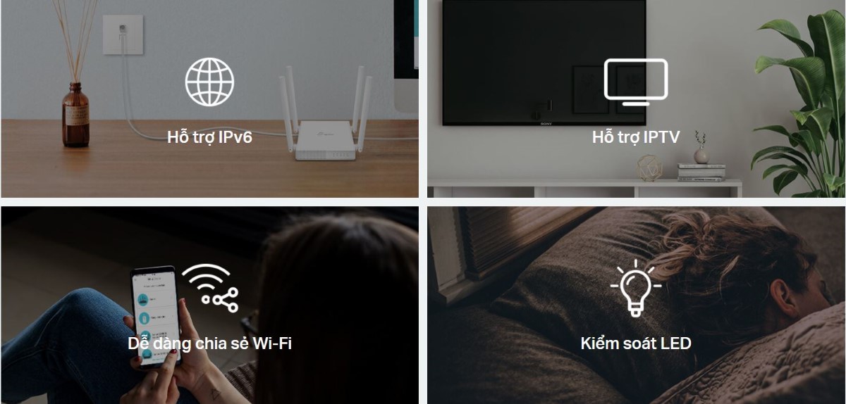 Bộ phát wifi TP-Link Archer C24 tốc độ AC750Mbps - hình 8
