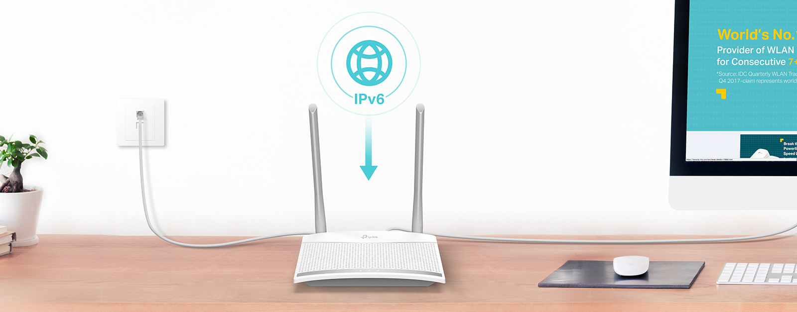 Bộ phát wifi TP-Link TL-WR820N Wireless N300Mbps - hình 4