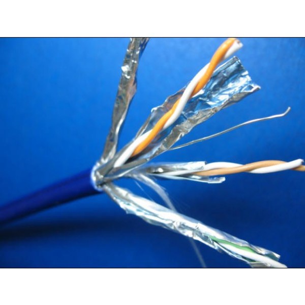 Dây cable mạng AMPLX Cat 6 0916 dài 300M (màu xanh)