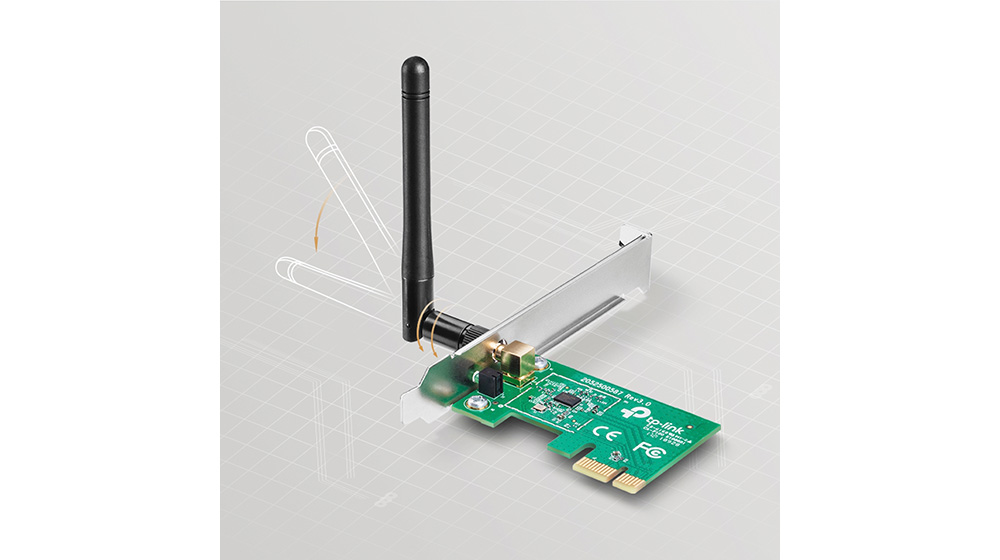 Card mạng không dây PCI Express TP-Link TL-WN781ND Wireless N150Mbps - hình 5
