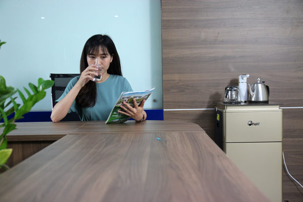 Cây nước nóng lạnh bàn trà, bình âm FujiE WD3000E - hình 4