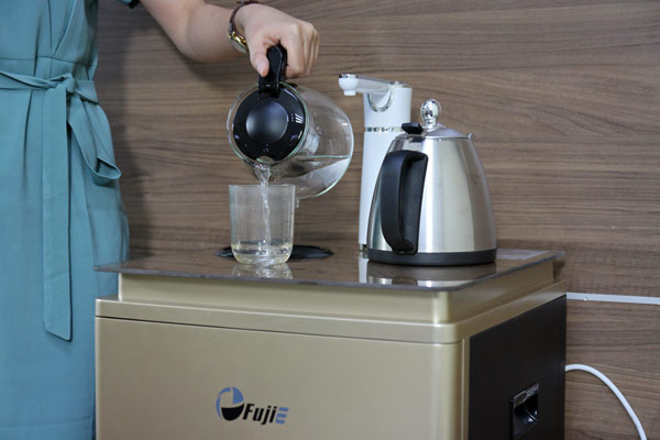Cây nước nóng lạnh bàn trà, bình âm FujiE WD3000E - hình 6