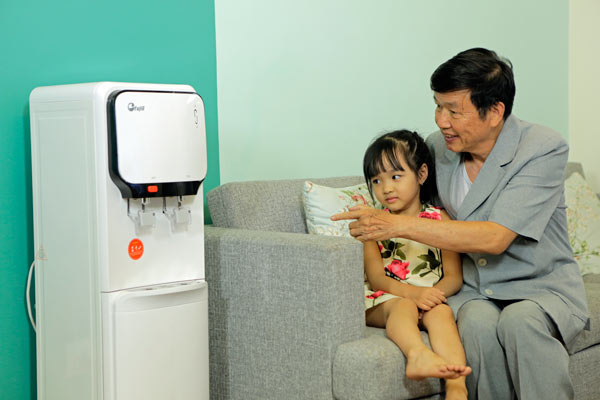 Cây nước nóng lạnh bình âm cao cấp FujiE WD6000C