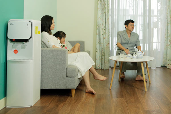 Cây nước nóng lạnh bình âm cao cấp FujiE WD6000C - hình 4