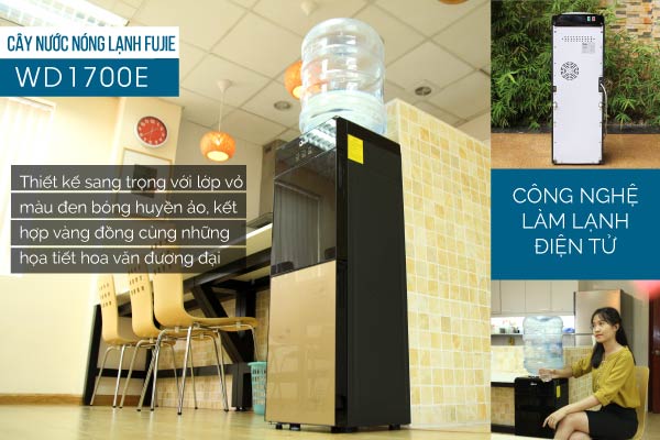 Cây nước nóng lạnh cao cấp 2 vòi FujiE WD1700E - hình 12