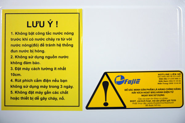 Cây nước nóng lạnh FujiE WD1800C - hình 11