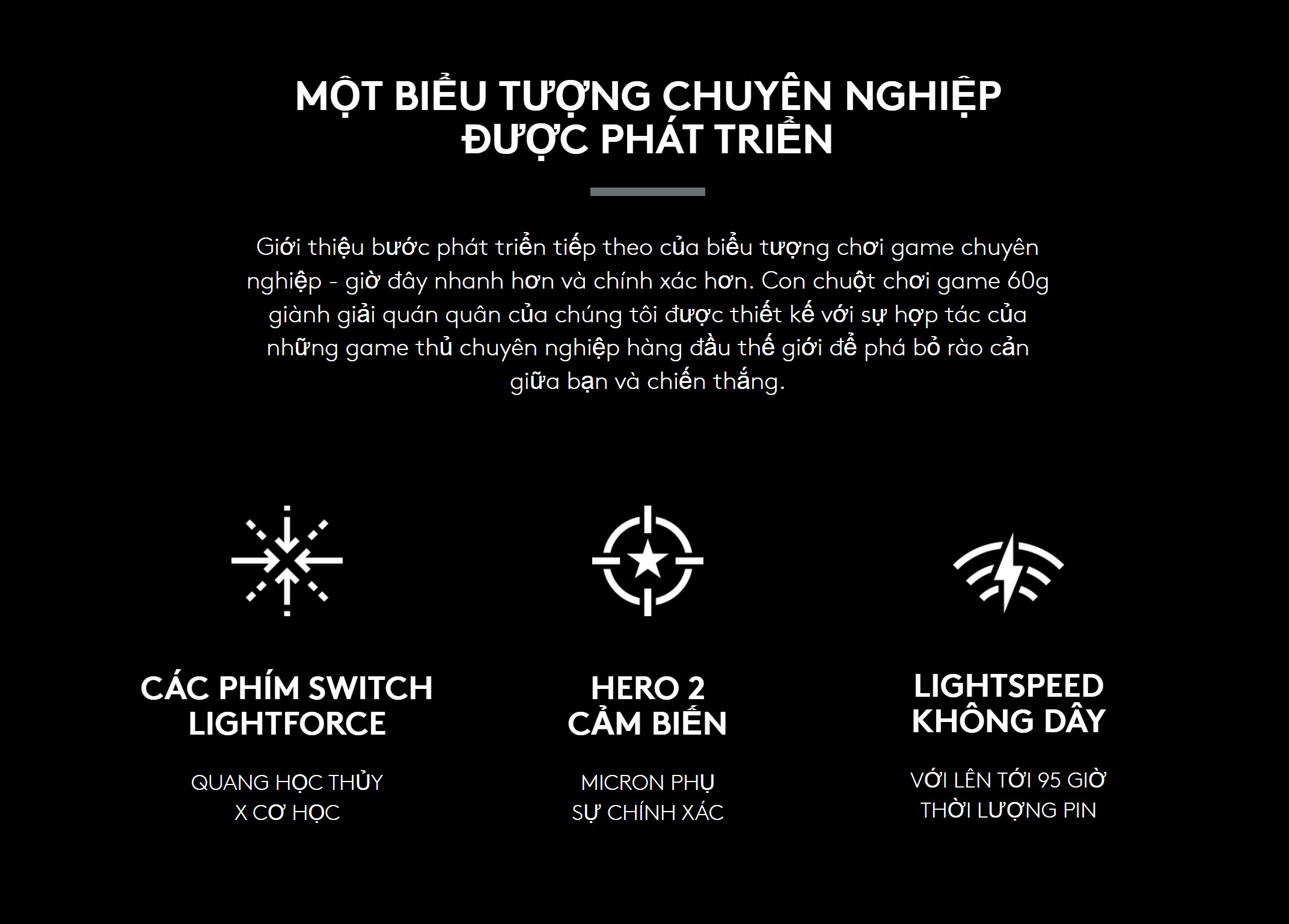 Chuột Gaming không dây Logitech Pro X Superlight 2 Lightspeed Maghenta _ 910-006799 - hình 2