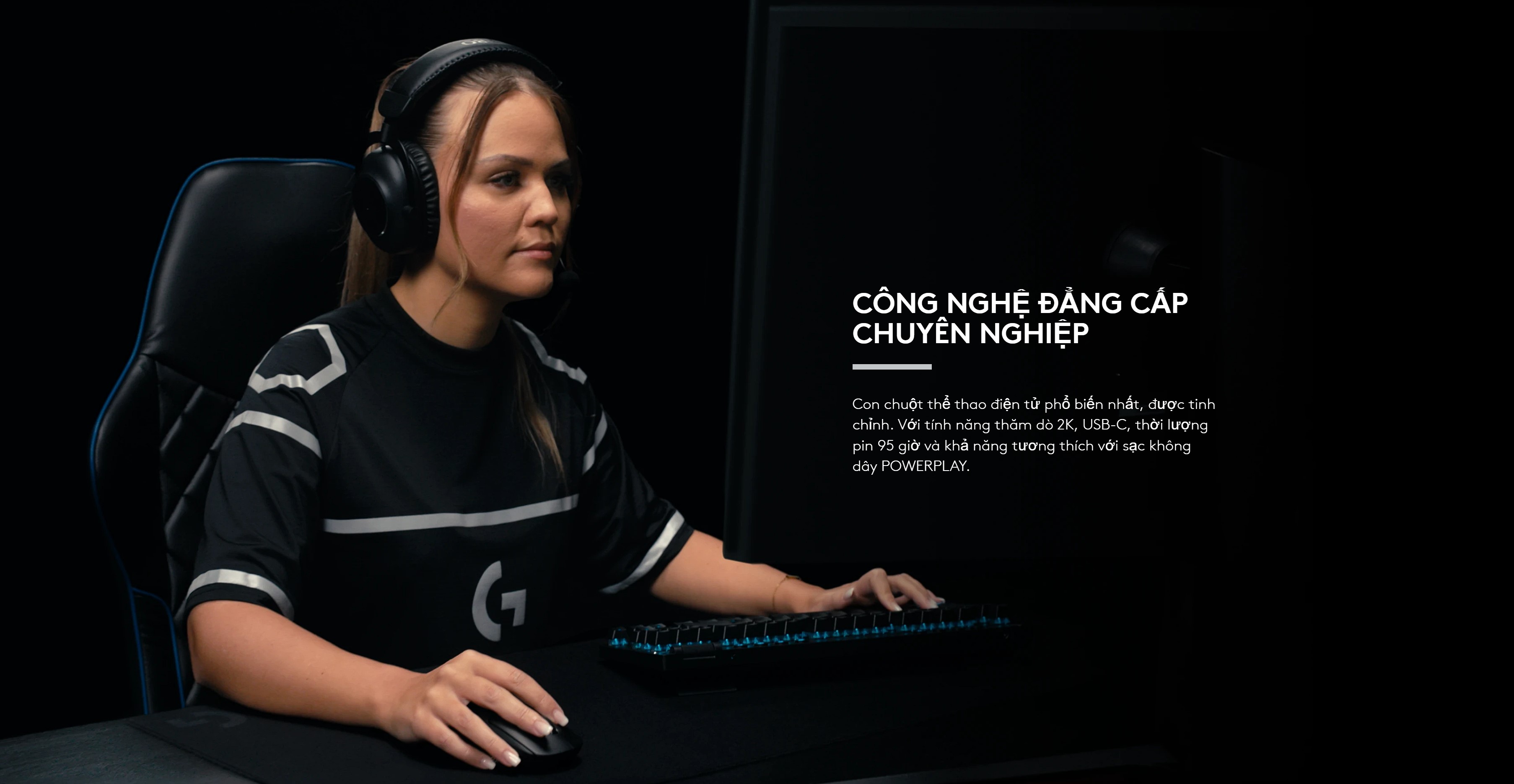 Chuột Gaming không dây Logitech Pro X Superlight 2 Lightspeed Maghenta _ 910-006799 - hình 6