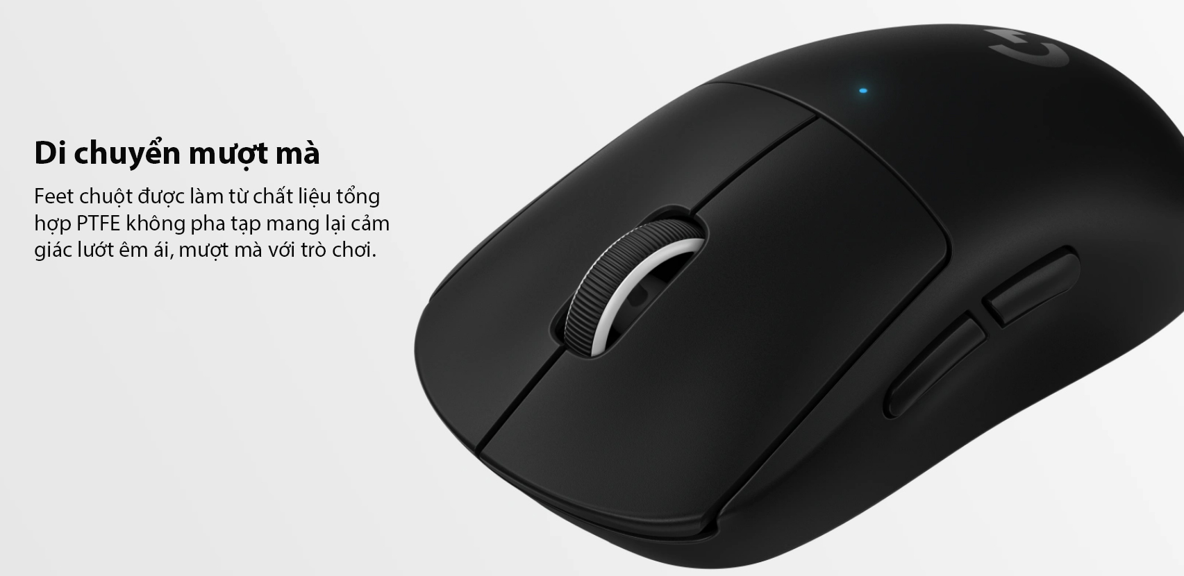 Chuột Gaming không dây Logitech Pro X Superlight Red_910-006786 - hình 6