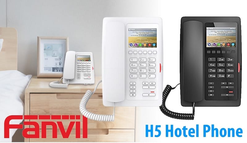Điện Thoại IP Khách Sạn Fanvil H5 – Nâng Tầm Trải Nghiệm Dịch Vụ Tại tic.vn