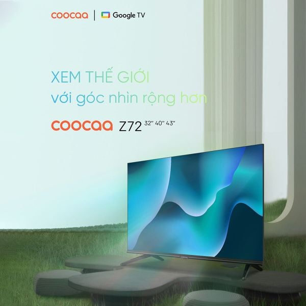 Google Tivi Coocaa 32Z72 HD 32 inch