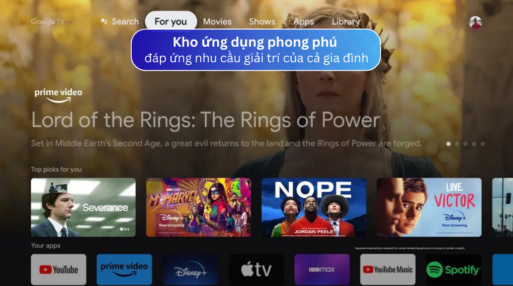 Google Tivi TCL 75P745 4K 75 inch [2025] - hình 8