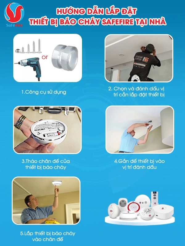 Combo Thiết Bị Báo Cháy SF-X