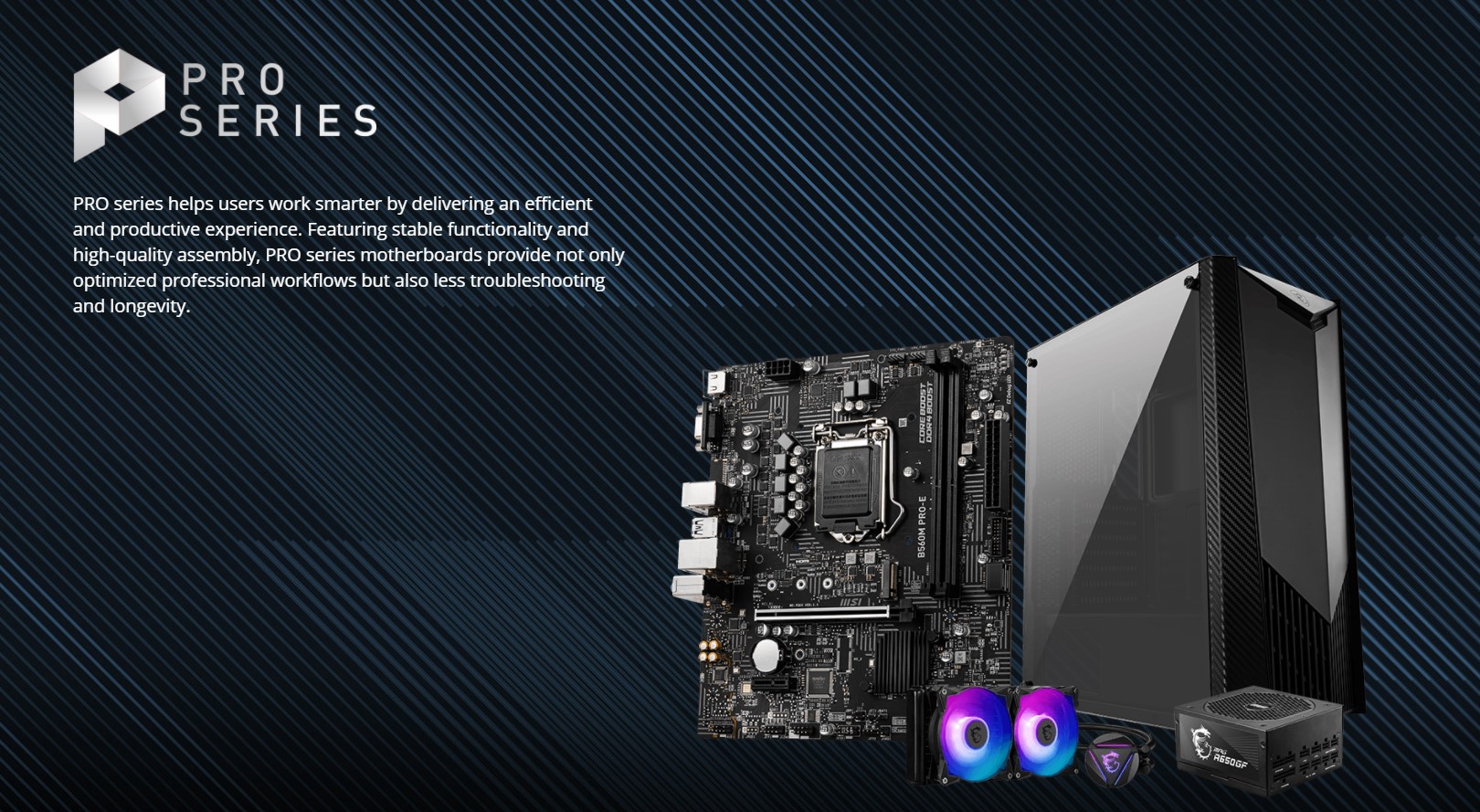 Mainboard MSI B560M PRO-E cho PC hiệu năng cao