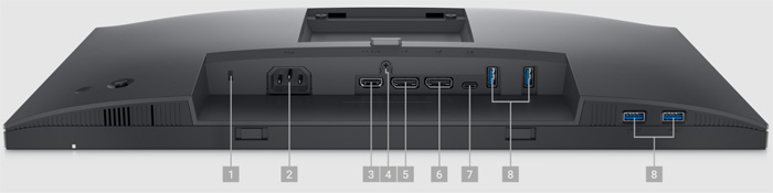 Màn hình Dell P2223HC 21.5 inch FHD IPS USB-C - hình 7