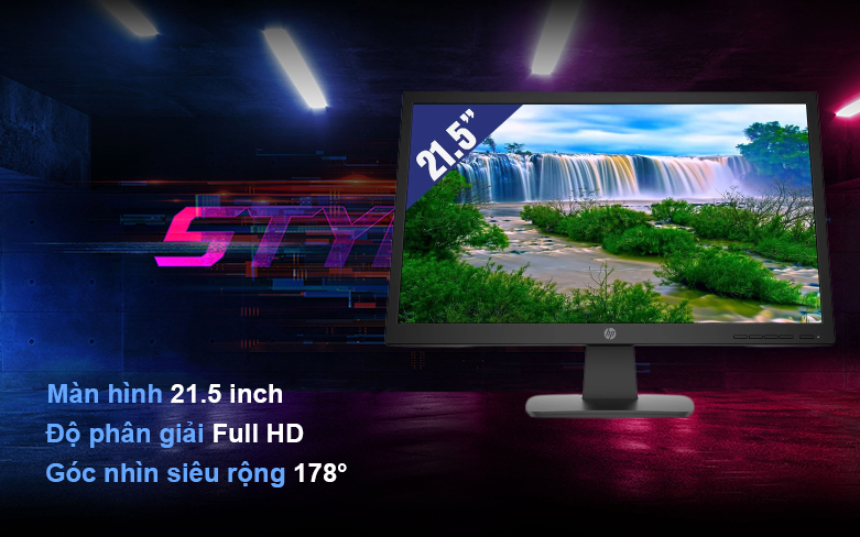 Màn hình LCD HP 21.5" P22v G4 (1920 x 1080/TN/60Hz/5 ms) - hình 2