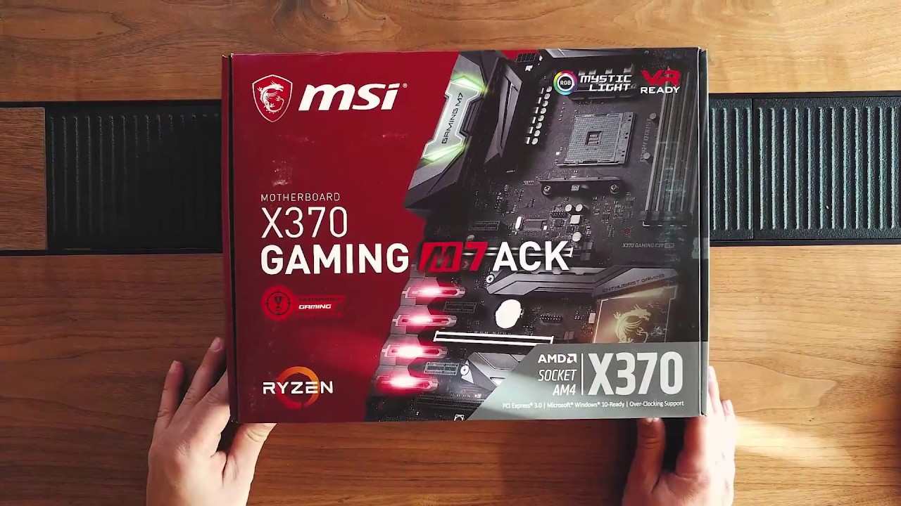 MSI X370 GAMING M7 ACK Mainboard