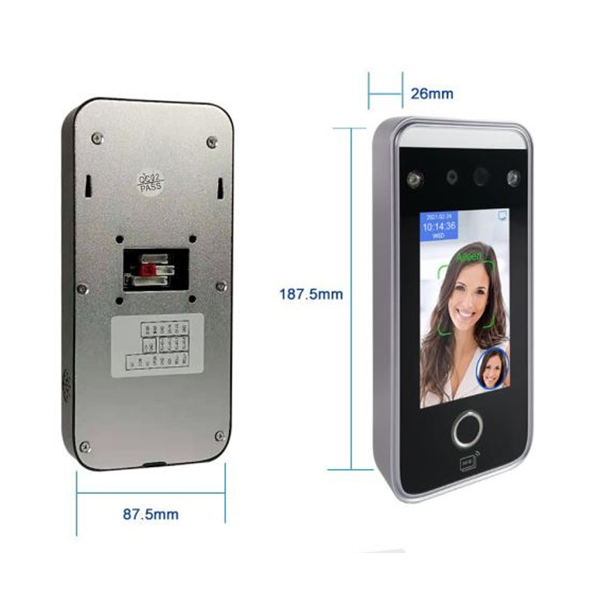 Máy chấm công vân tay AI06F - hình 2
