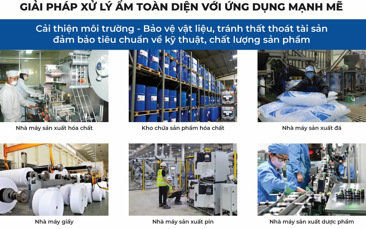 Máy hút ẩm công nghiệp FUJIE ACD20S trong môi trường ăn mòn Axit/kiềm - hình 7