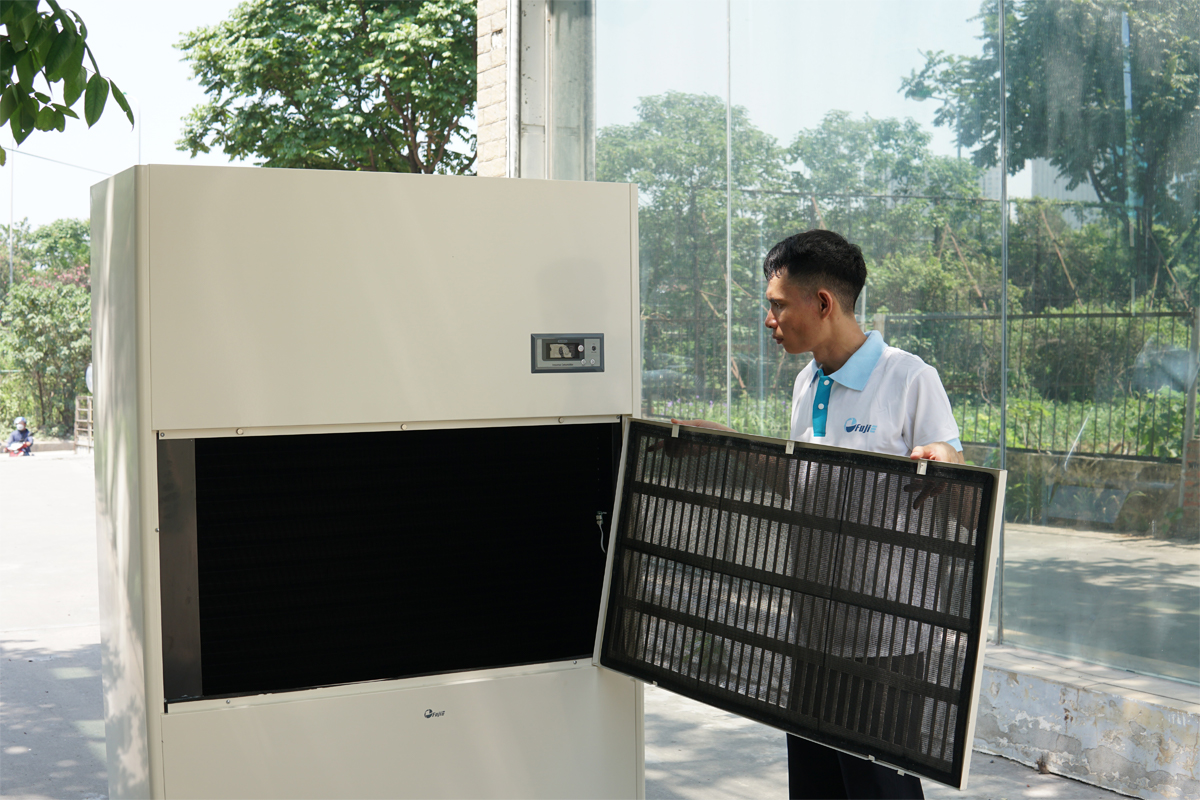 Máy hút ẩm công nghiệp FUJIE ACD20S trong môi trường ăn mòn Axit/kiềm - hình 9