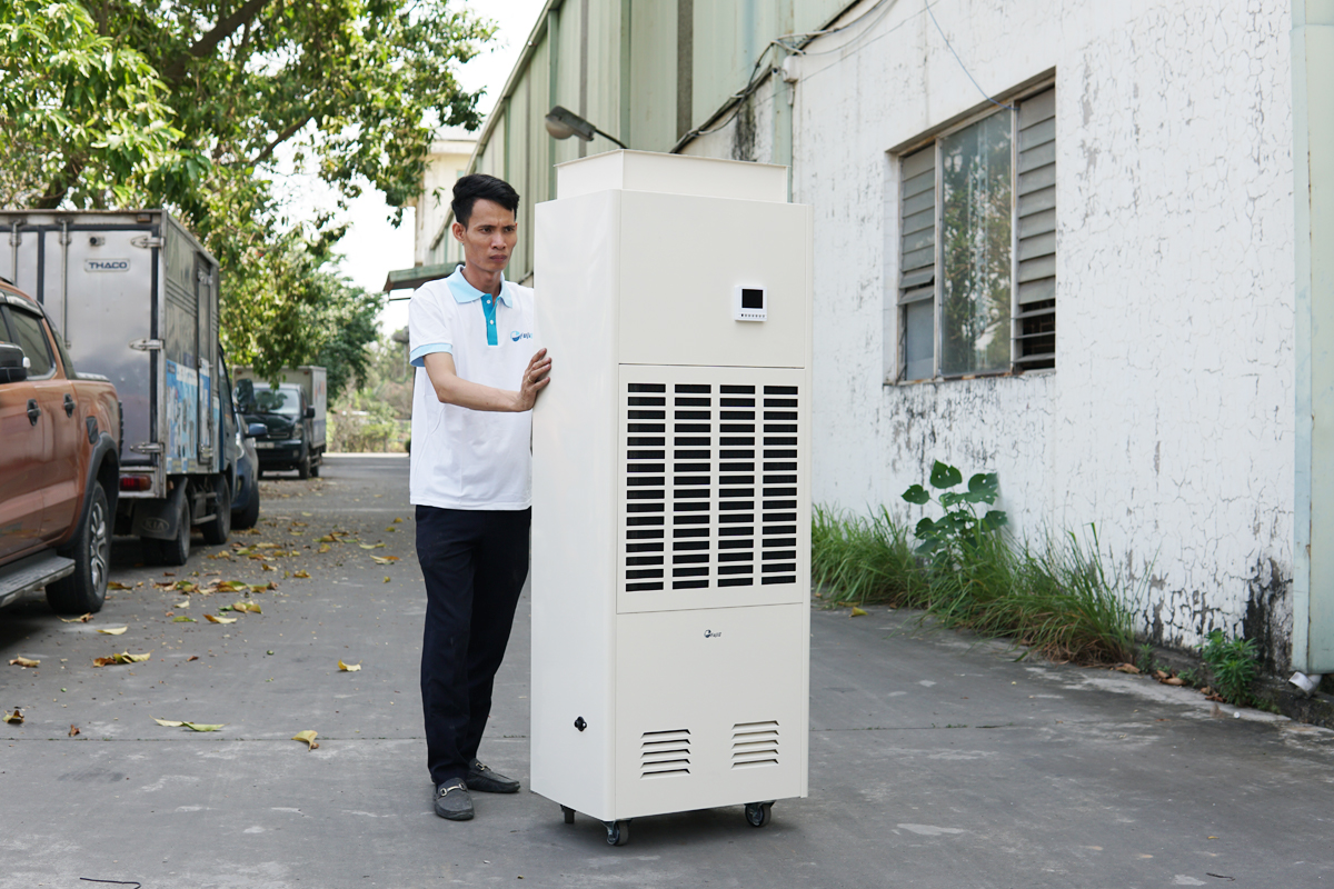Máy hút ẩm công nghiệp FUJIE ETD10S chuyên dụng cho mục đích sấy