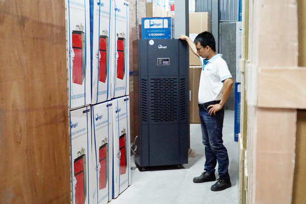 Máy hút ẩm công nghiệp FujiE HM-180N - hình 2