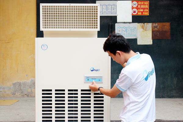 Máy hút ẩm công nghiệp FujiE HM-2408DS - hình 3