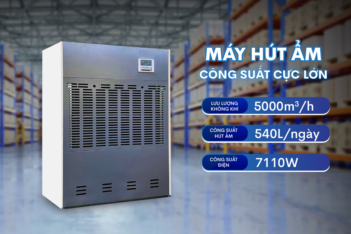 Máy hút ẩm công nghiệp FujiE HM-5400DN