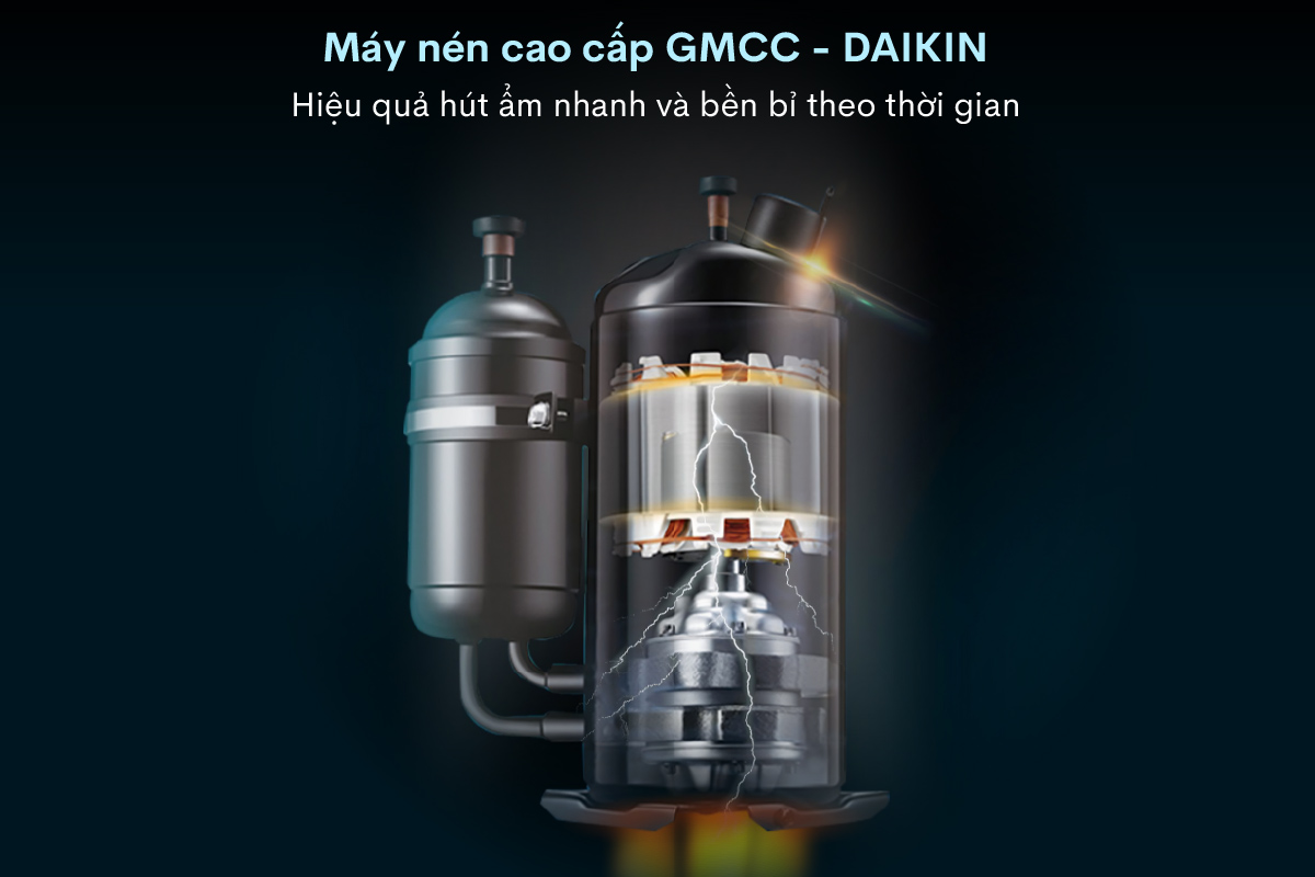Máy hút ẩm công nghiệp FujiE HM-5400DN - hình 6