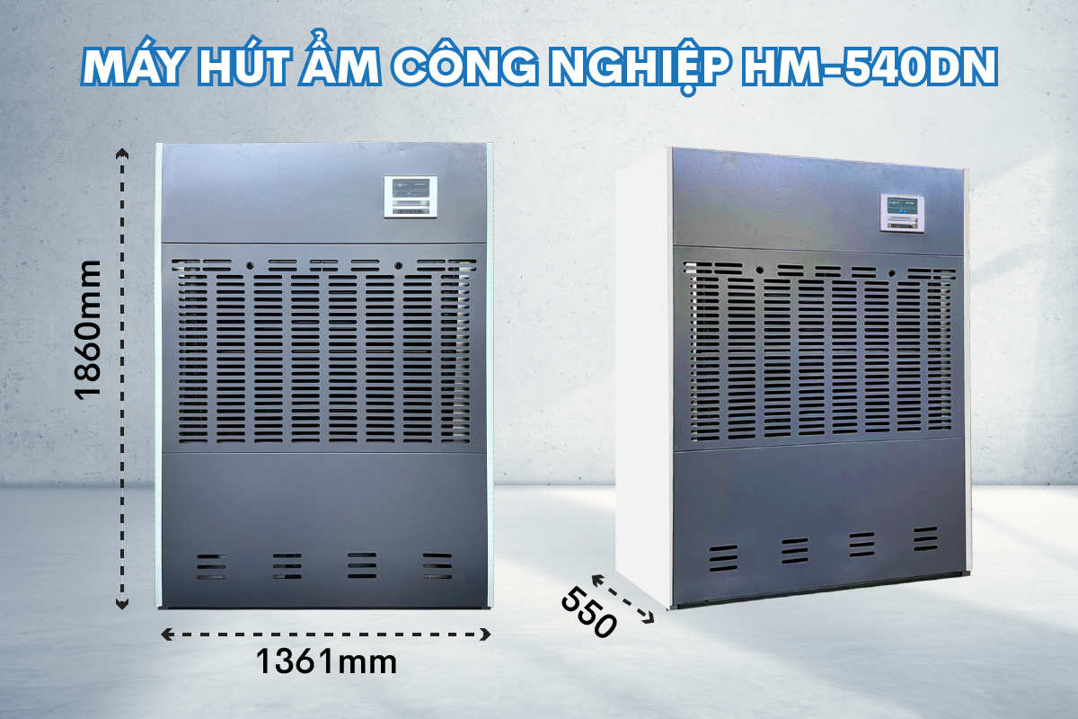 Máy hút ẩm công nghiệp FujiE HM-5400DN - hình 7