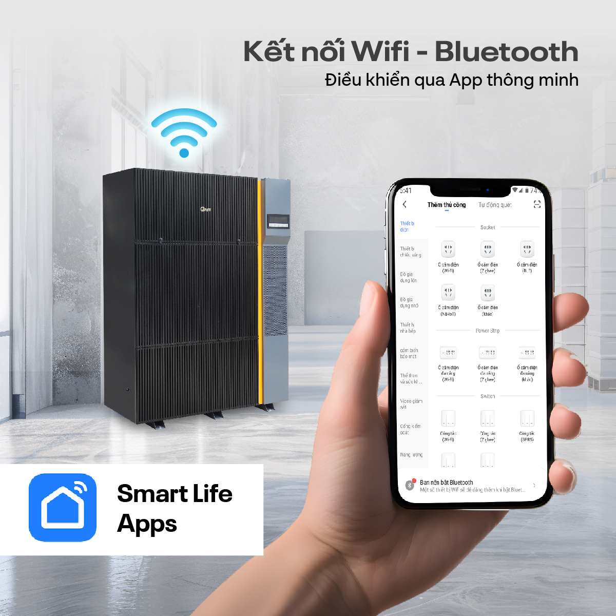 Máy hút ẩm công nghiệp FujiE HM-6240EN 3 pha thế hệ mới - hình 4