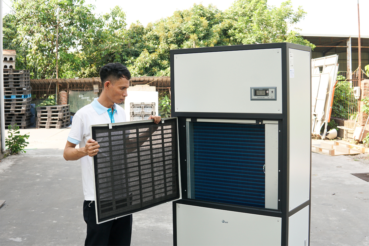Máy hút ẩm công nghiệp FUJIE LTR10S trong môi trường nhiệt độ thấp - hình 14