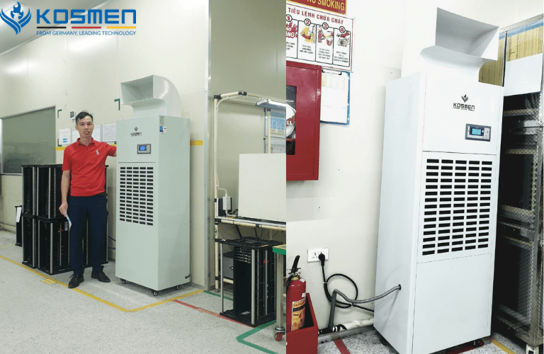 MÁY HÚT ẨM CÔNG NGHIỆP KOSMEN KM-180S (Phù hợp không gian 200 - 250m2) - hình 6