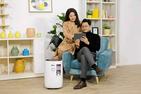 Máy hút ẩm dân dụng FujiE HM-912EC-N - hình 4