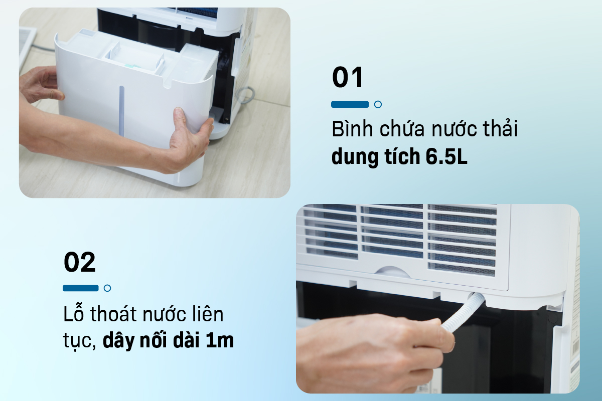 Máy hút ẩm dân dụng FujiE HM-918EC-N - hình 8