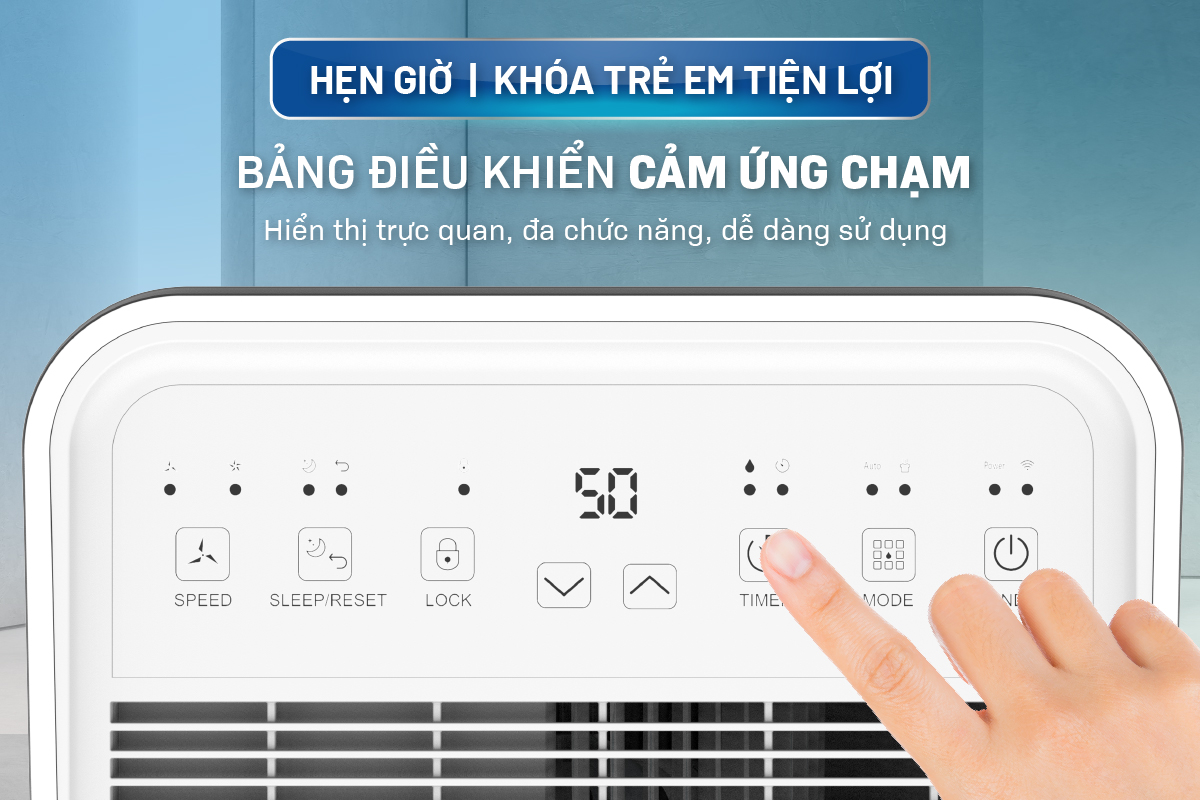 Máy hút ẩm dân dụng FujiE HM-918EC-N - hình 9
