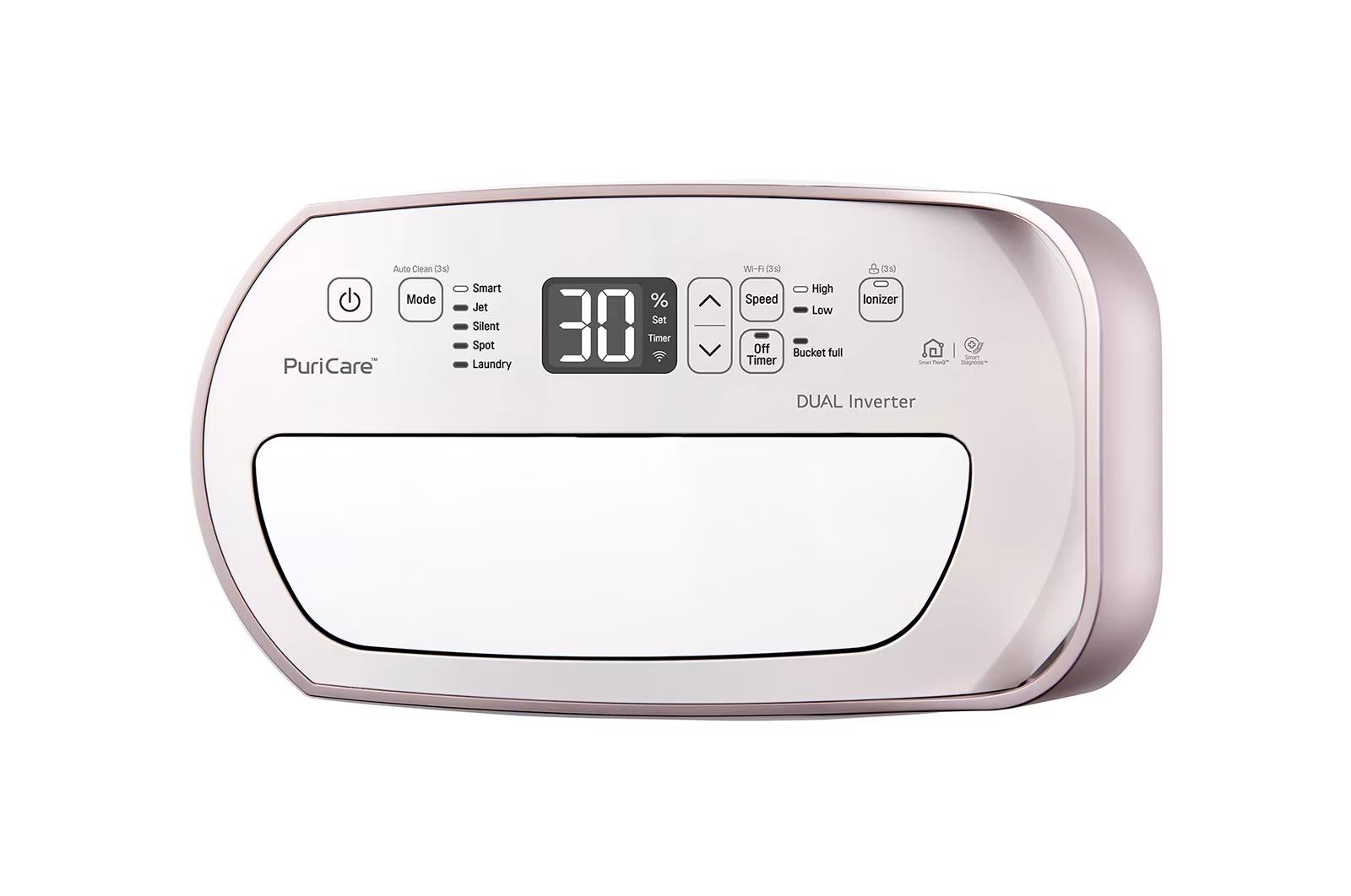 Máy hút ẩm điện tử LG 19L Dual InInver ( MD19GQGE0 ) New 2024 - hình 2