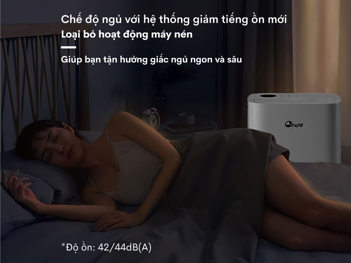 Máy hút ẩm kết hợp lọc không khí FujiE HM-925EC Pro kết nối Wifi thông minh - hình 2