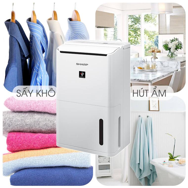 Máy hút ẩm Sharp DW-D12A-W - hình 2